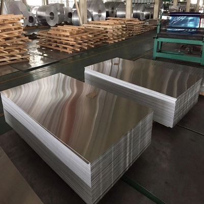 Fogli metallici di alluminio anodizzato della serie 5000 500 mm-3000 mm Legatura per uso industriale