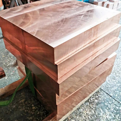 Conducibilità elettrica 1 mm lamiera di rame metalli di rame irregolari C2700 C11000