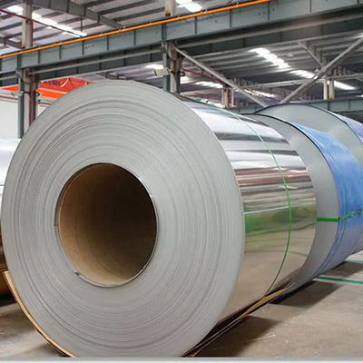 GB Standard 304 bobina di acciaio inossidabile laminata a freddo laminata a caldo per tubo flessibile