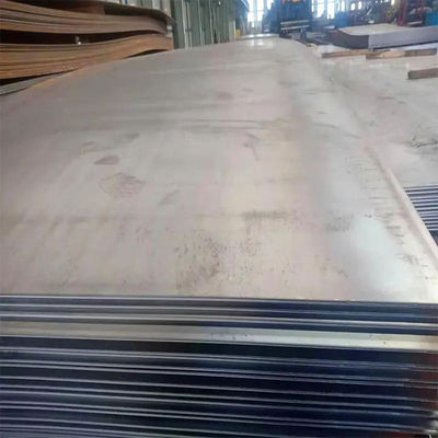 A36 Piastra di acciaio laminata a caldo Materiale di acciaio al carbonio normalizzato ricoperto