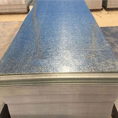 Fogli di acciaio galvanizzato di dimensioni standard laminati a caldo con rivestimento in zinco 40-600 g/m2