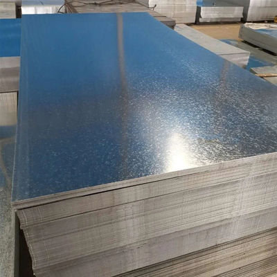 Fogli di acciaio galvanizzato di dimensioni standard laminati a caldo con rivestimento in zinco 40-600 g/m2