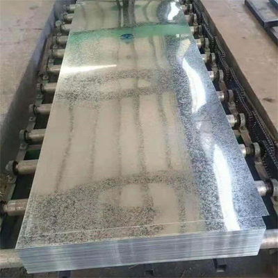Fogli di acciaio galvanizzato di dimensioni standard laminati a caldo con rivestimento in zinco 40-600 g/m2