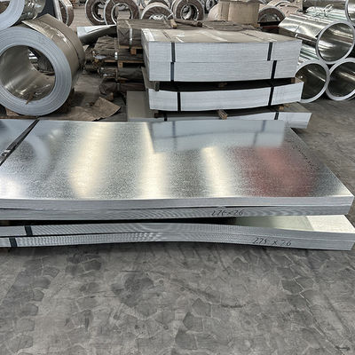 Fogli di acciaio rivestiti di zinco standard 0,12-4,0 mm per varie applicazioni