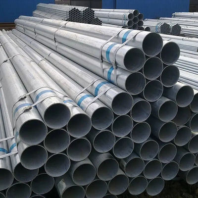4 pollici di acciaio galvanizzato tubo metallico rivestimento di zinco 40g/m2-600g/m2