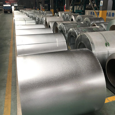 600 mm-1500 mm Dx51d Z275 Galvanizzato di acciaio metallo bobina laminata a caldo / laminata a freddo