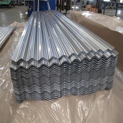 Piastra di copertura in zinco Piastrelle di copertura in ferro ondulato Larghezza 200 mm-1000 mm