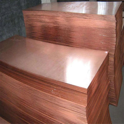 Metalli di rame metallici rosso arancione con duttilità e trasparenza opaca