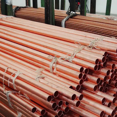 ASTM B280 Metalli di rame Tubo di rame isometrico da 10 mm Nessuna scissione