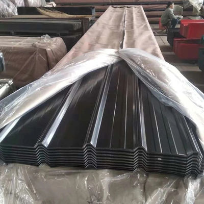 Fogli di copertura in acciaio ondulato in argilla vetrata galvanizzata