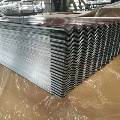 Strati di copertura in acciaio ondulato rivestiti di colore con elevata resistenza alla rottura rettangolo