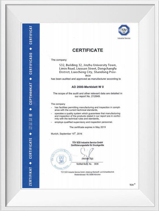 Shandong Hongxin International Trade Co., LTD. Controllo di qualità